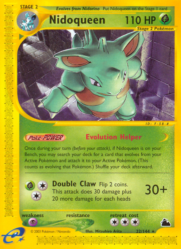 Nidoqueen (22/144) [Skyridge] | Amazing Games TCG