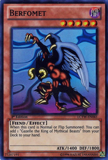 Berfomet [LCYW-EN045] Super Rare | Amazing Games TCG