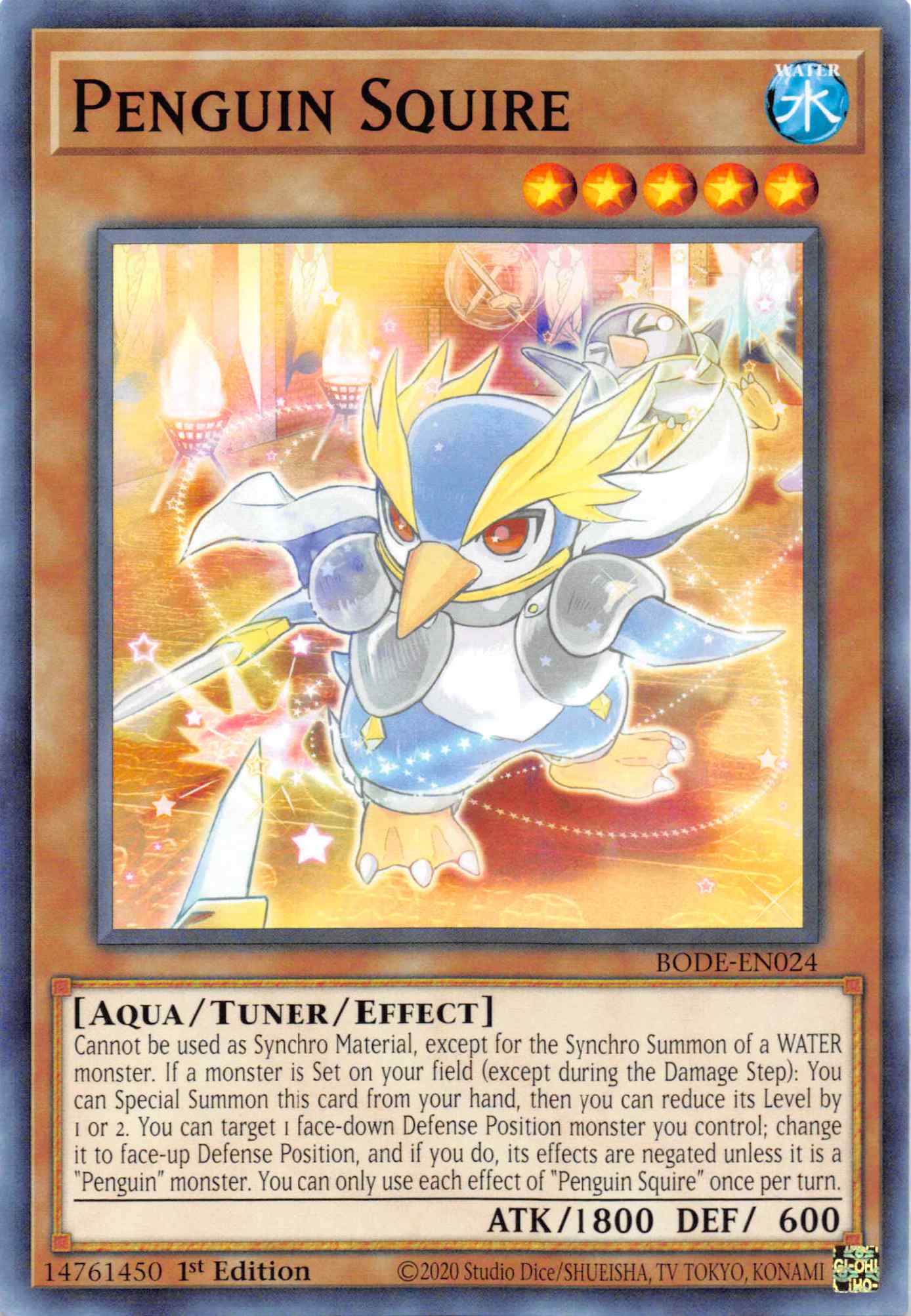 Penguin Squire [BODE-EN024] Common | Amazing Games TCG