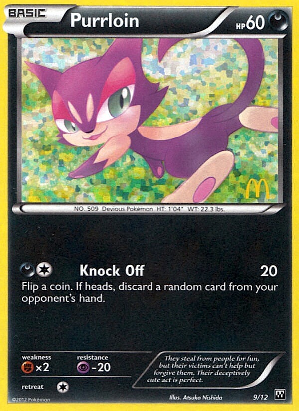 Purrloin (9/12) [McDonald's Promos: 2012 Collection] | Amazing Games TCG