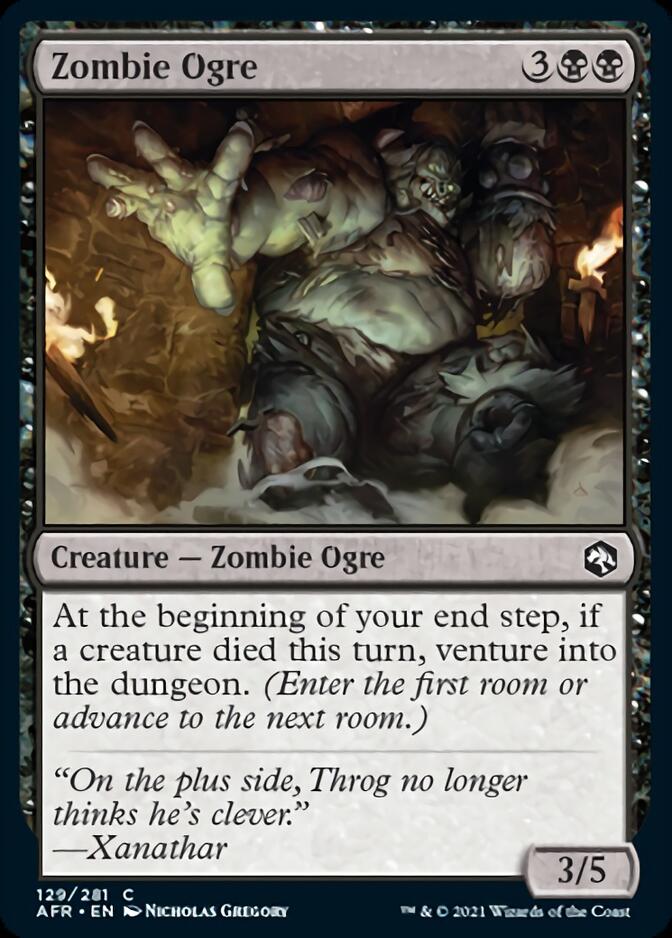 Zombie Ogre [Dungeons & Dragons: Adventures in the Forgotten Realms] | Amazing Games TCG