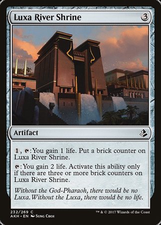 Luxa River Shrine [Amonkhet] | Amazing Games TCG