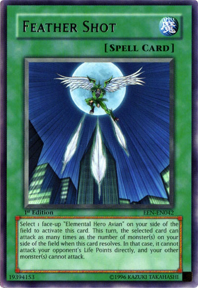 Feather Shot [EEN-EN042] Rare | Amazing Games TCG