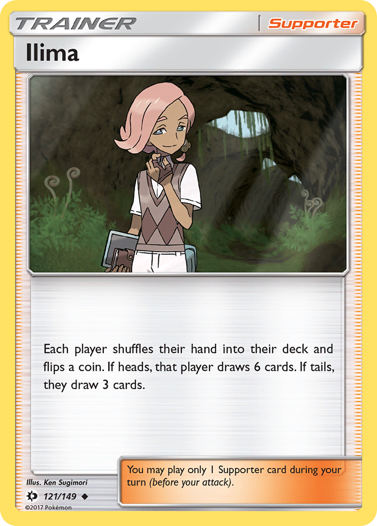 Ilima (121/149) [Sun & Moon: Base Set] | Amazing Games TCG