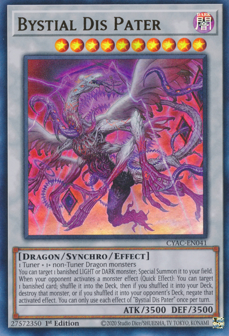 Bystial Dis Pater [CYAC-EN041] Ultra Rare | Amazing Games TCG