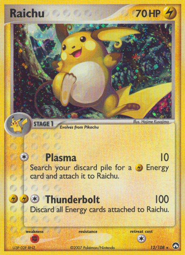 Raichu (12/108) [EX: Power Keepers] | Amazing Games TCG