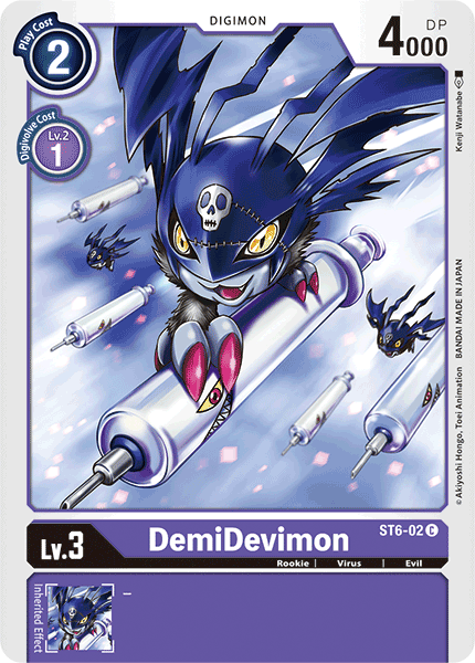 DemiDevimon [ST6-02] [Starter Deck: Venomous Violet] | Amazing Games TCG