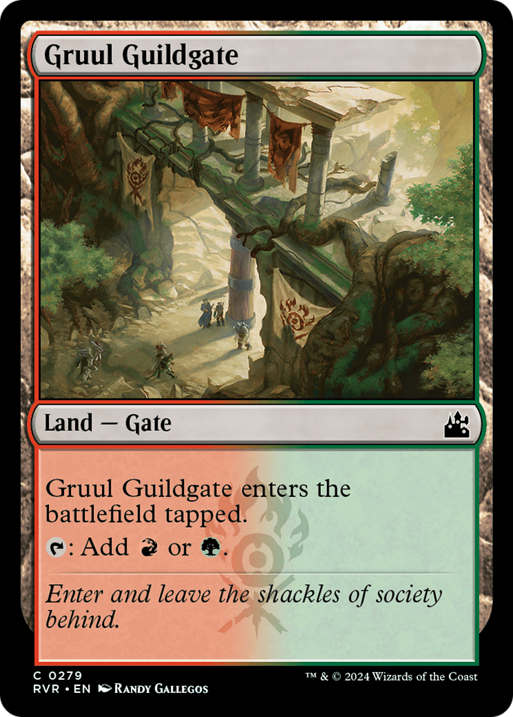 Gruul Guildgate [Ravnica Remastered] | Amazing Games TCG