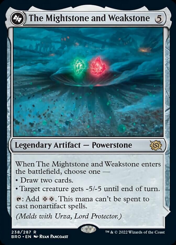 The Mightstone and Weakstone [The Brothers' War] | Amazing Games TCG