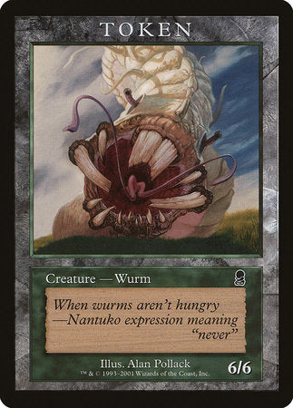 Wurm Token (Odyssey) [Magic Player Rewards 2002] | Amazing Games TCG