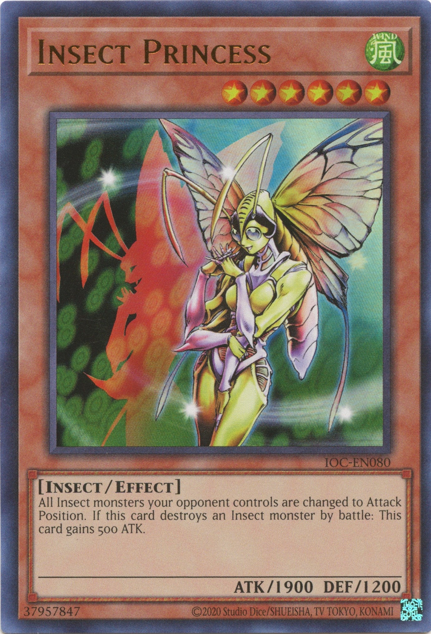 Insect Princess (25th Anniversary) [IOC-EN080] Ultra Rare | Amazing Games TCG