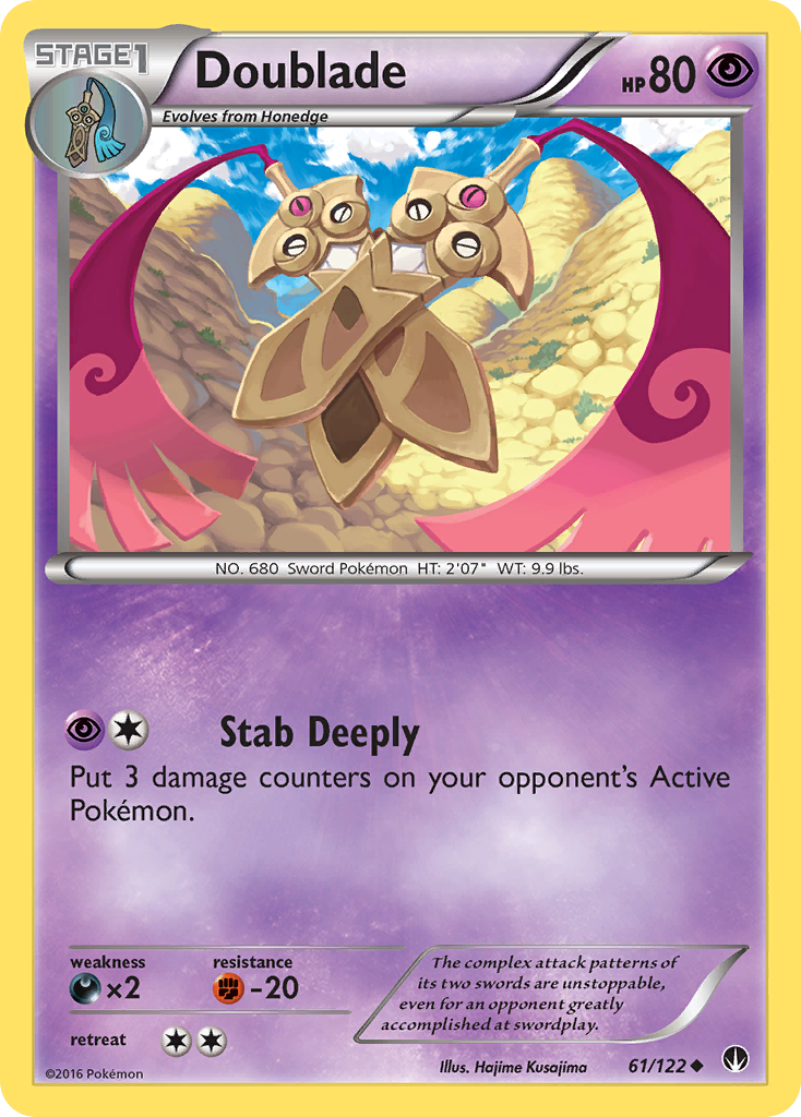 Doublade (61/122) [XY: BREAKpoint] | Amazing Games TCG