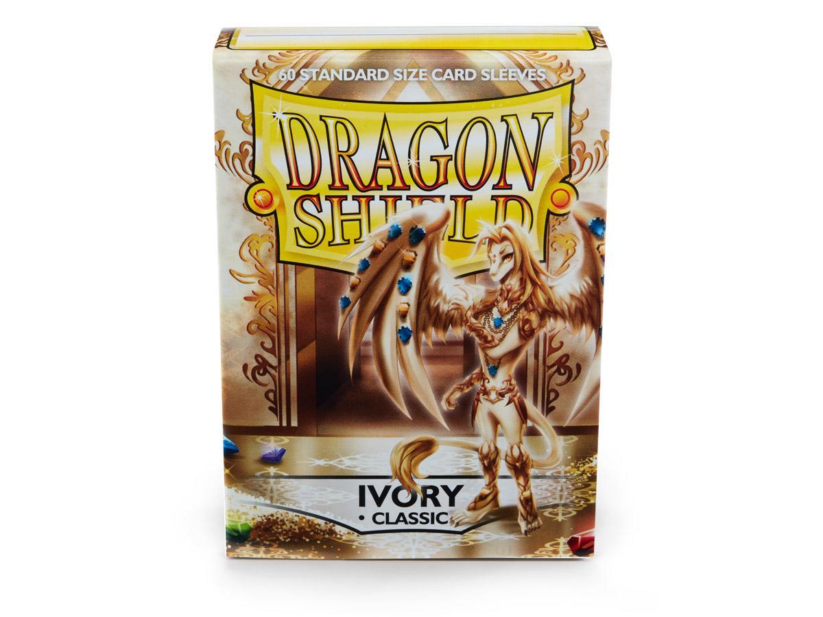 Dragon Shield Classic Ivory ‘Elfenben’ – (60ct) | Amazing Games TCG