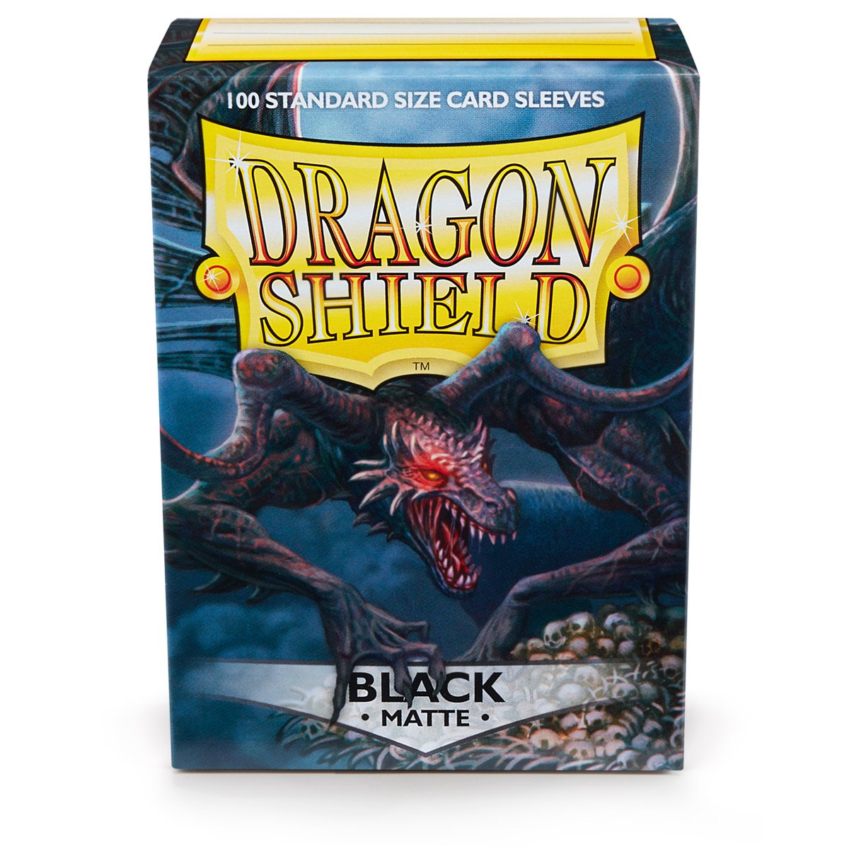 Dragon Shield Standard Matte Black ‘Rhipodon’ – (100ct) | Amazing Games TCG