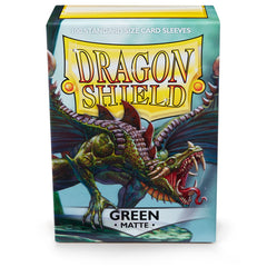 Dragon Shield Standard Matte Green ‘Drakka Fiath’ – (100ct) | Amazing Games TCG