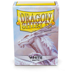 Dragon Shield Standard Matte White ‘Bounteous’ – (100ct) | Amazing Games TCG