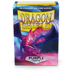 Dragon Shield Standard Matte Purple ‘Miasma’ – (100ct) | Amazing Games TCG