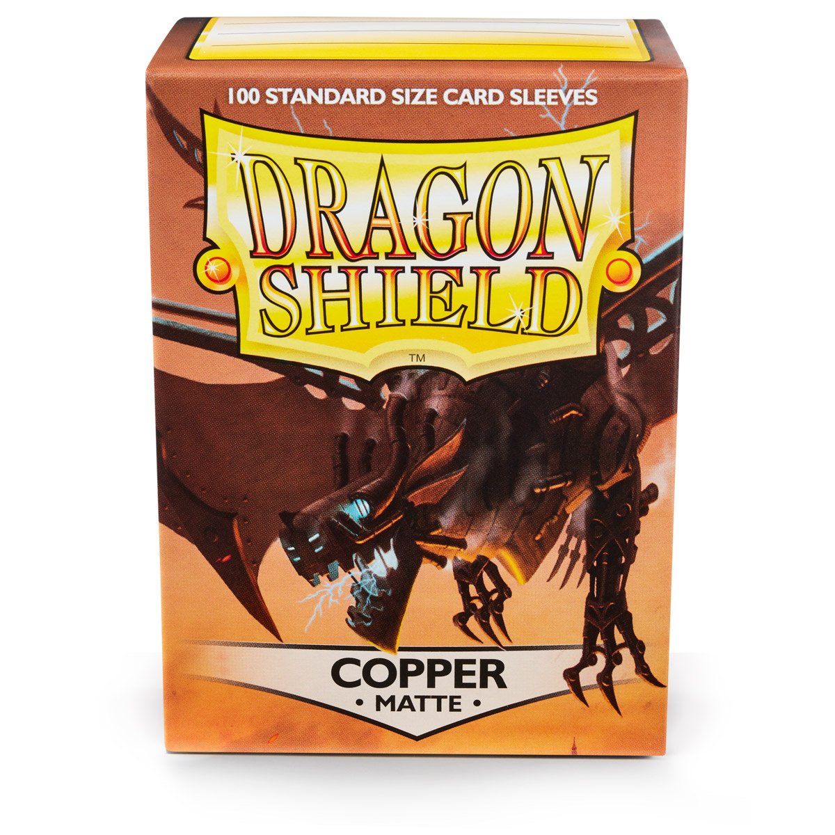 Dragon Shield Standard Matte Copper ‘Draco Primus’ – (100ct)