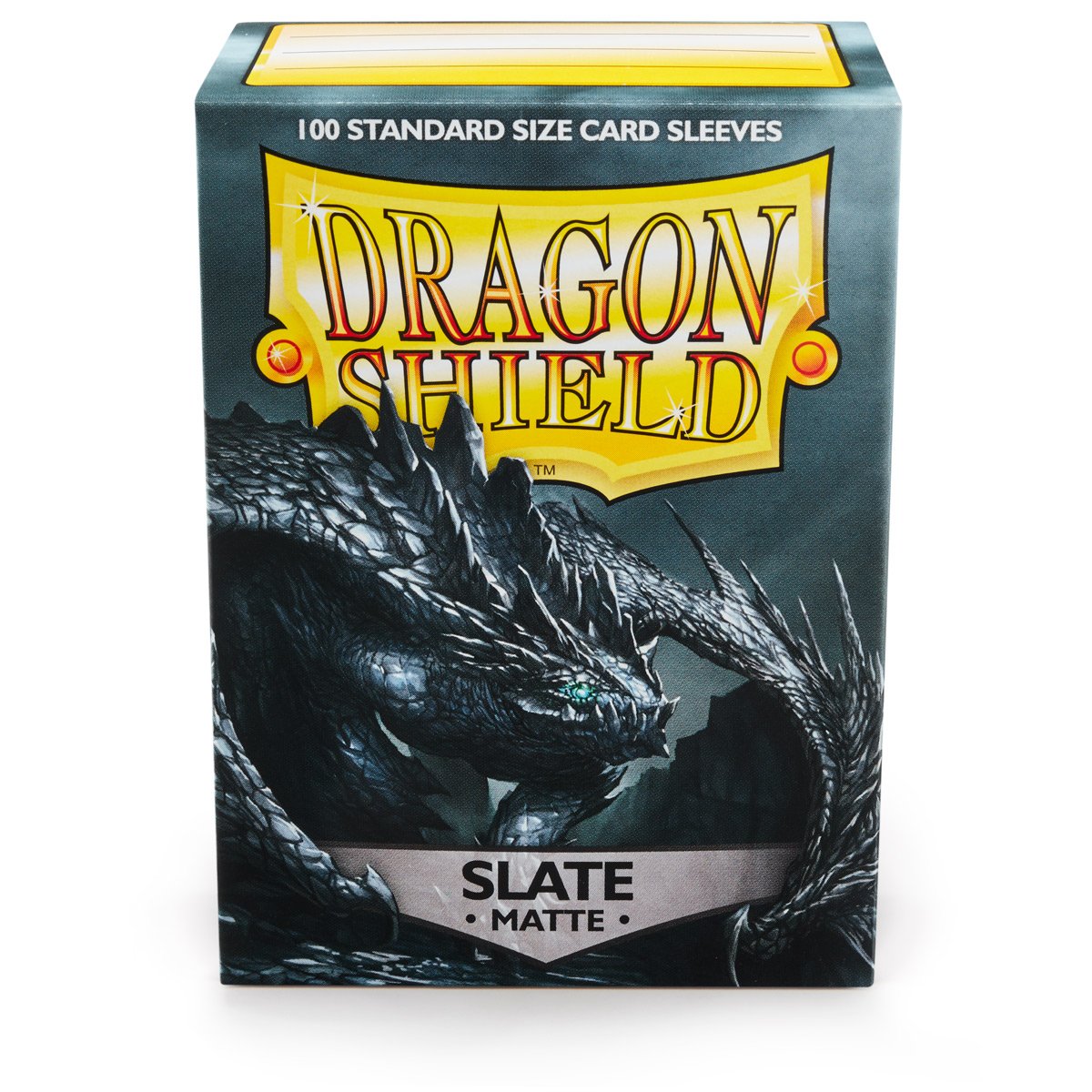 Dragon Shield Standard Matte Slate ‘Escotarox’ – (100ct) | Amazing Games TCG