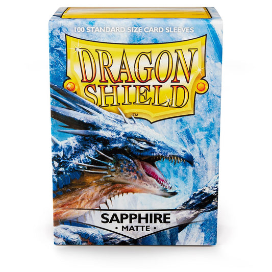 Dragon Shield Standard Matte Sapphire ‘Roiin & Royenna’ – (100ct)