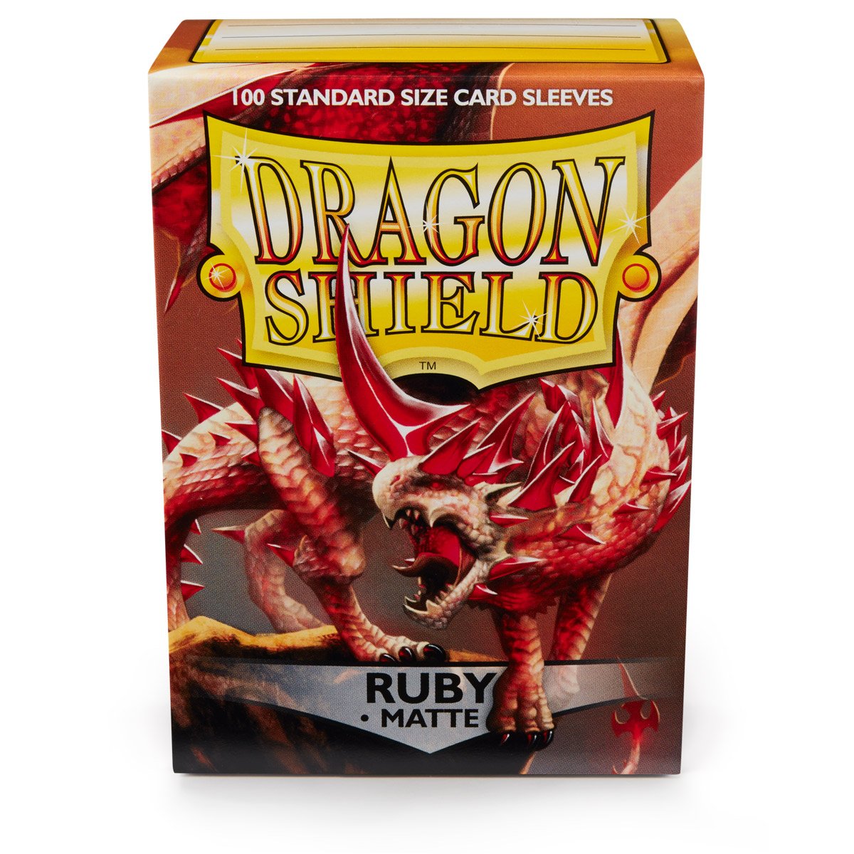 Dragon Shield Standard Matte Ruby ‘Rubis’ – (100ct) | Amazing Games TCG