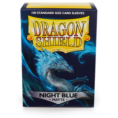 Dragon Shield Standard Matte Night Blue ‘Botan’ – (100ct) | Amazing Games TCG