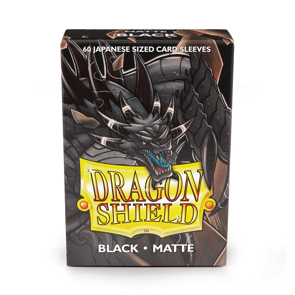 Dragon Shield Japanese Matte Black ‘Sokush’ – (60ct) | Amazing Games TCG