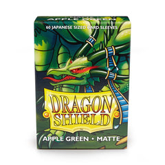 Dragon Shield Japanese Matte Apple Green ‘Eluf’ – (60ct) | Amazing Games TCG
