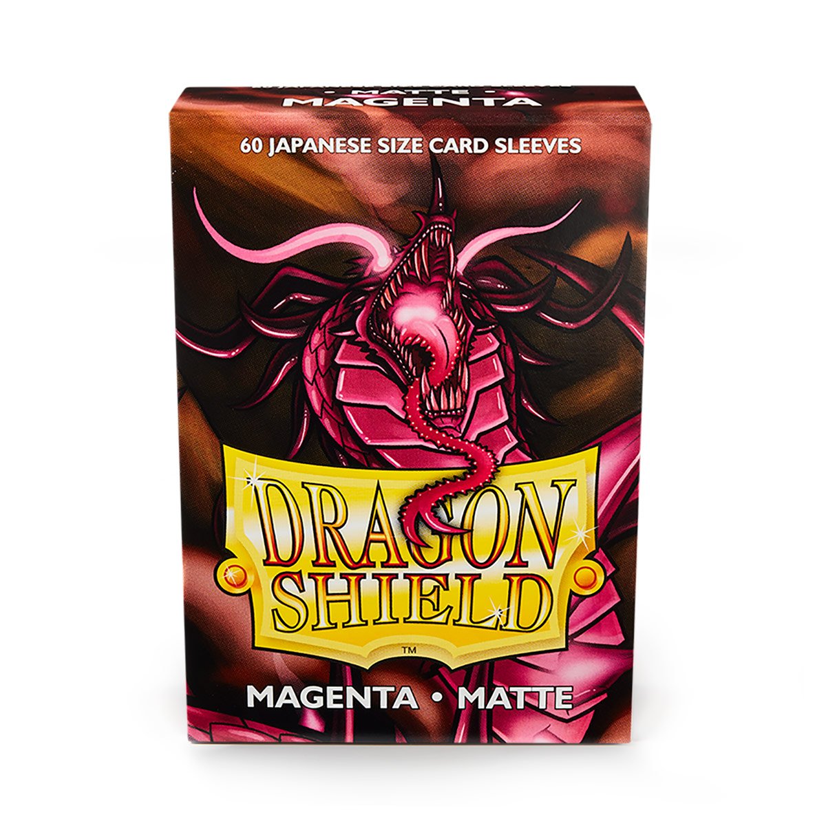 Dragon Shield Japanese Matte Magenta ‘Demato’ – (60ct) | Amazing Games TCG