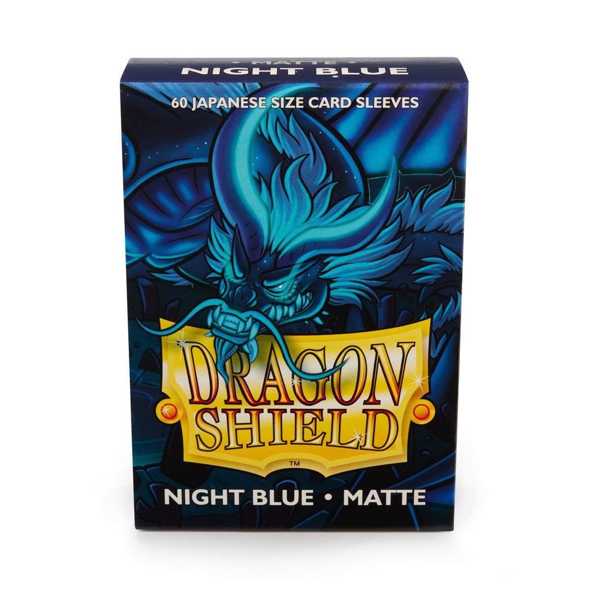 Dragon Shield Japanese Matte Night Blue ‘Delphion’ – (60ct) | Amazing Games TCG