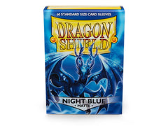Dragon Shield Standard Matte Night Blue ‘Xon’ – (60ct) | Amazing Games TCG