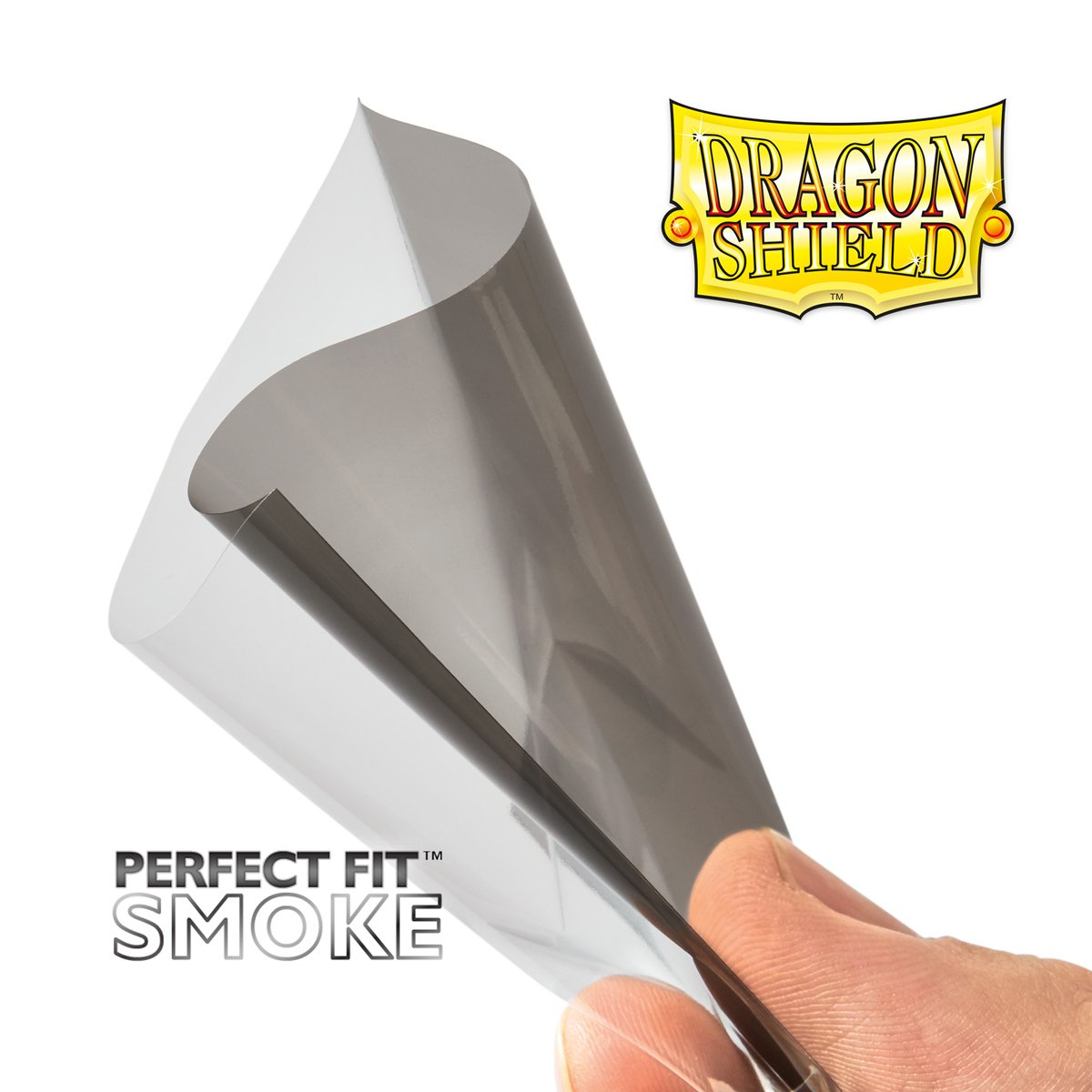 Dragon Shield Standard Perfect Fit Toploader Smoke ‘Fuligo’ – (100ct) | Amazing Games TCG