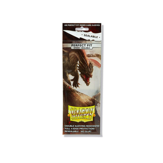 Dragon Shield Standard Perfect Fit Sealable Smoke – (100ct)