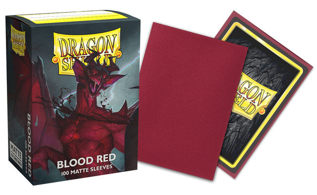 Dragon Shield Standard Matte - Blood Red | Amazing Games TCG