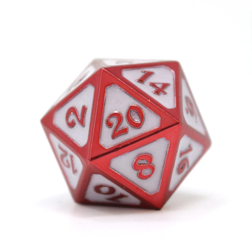 Single d20 - Metal | Amazing Games TCG