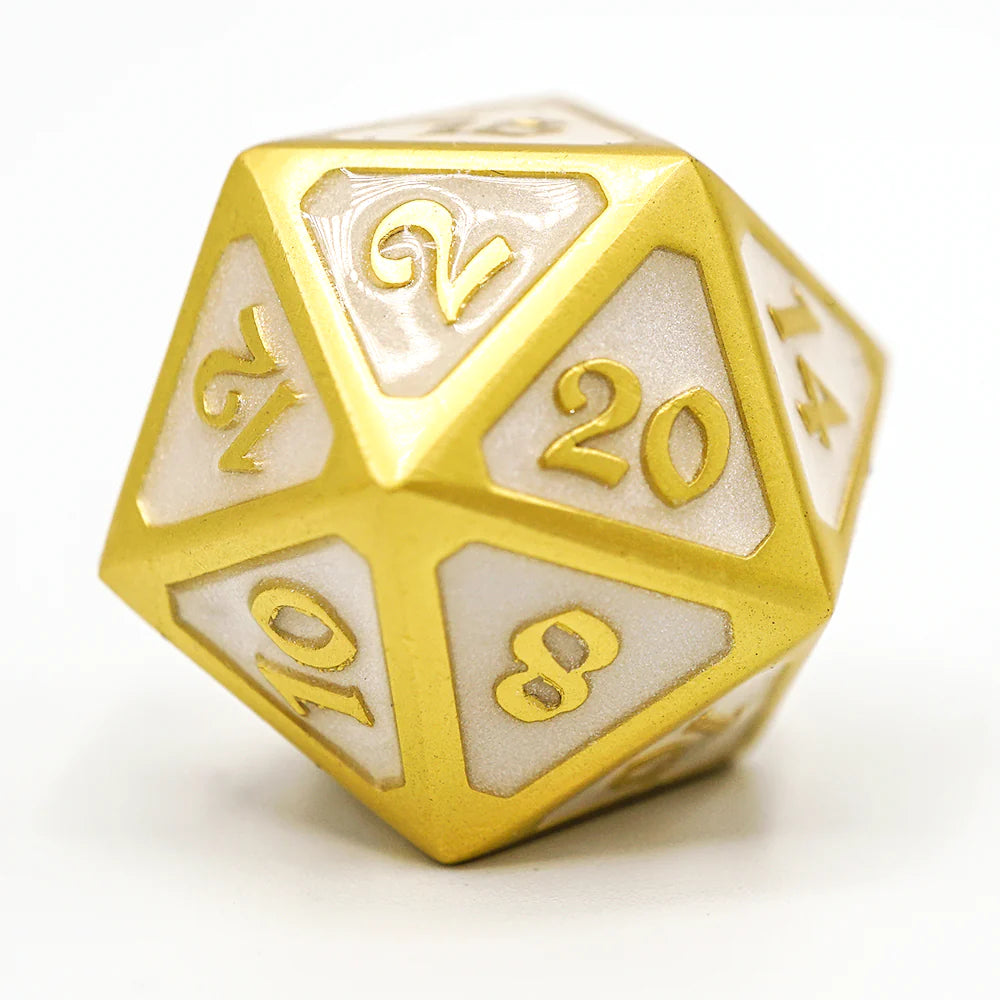 Single d20 - Metal | Amazing Games TCG