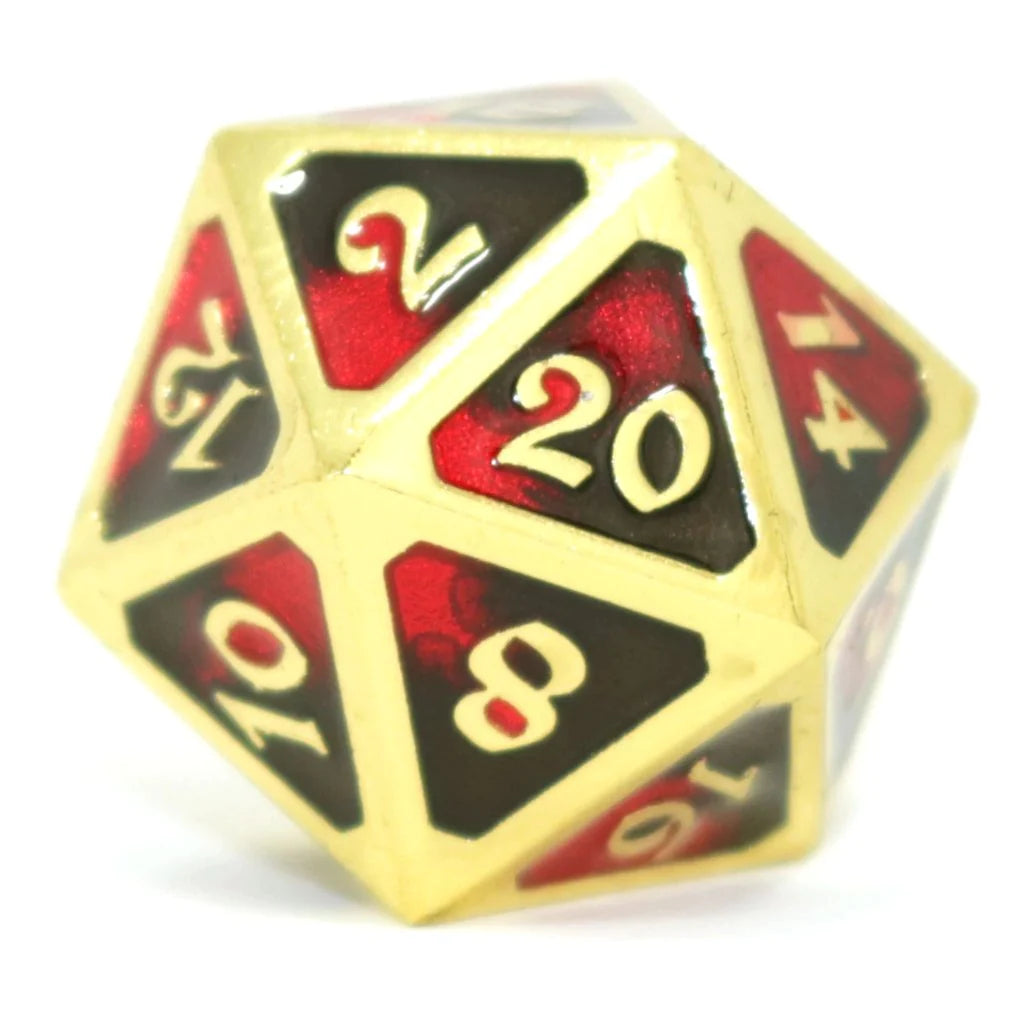 Single d20 - Metal | Amazing Games TCG