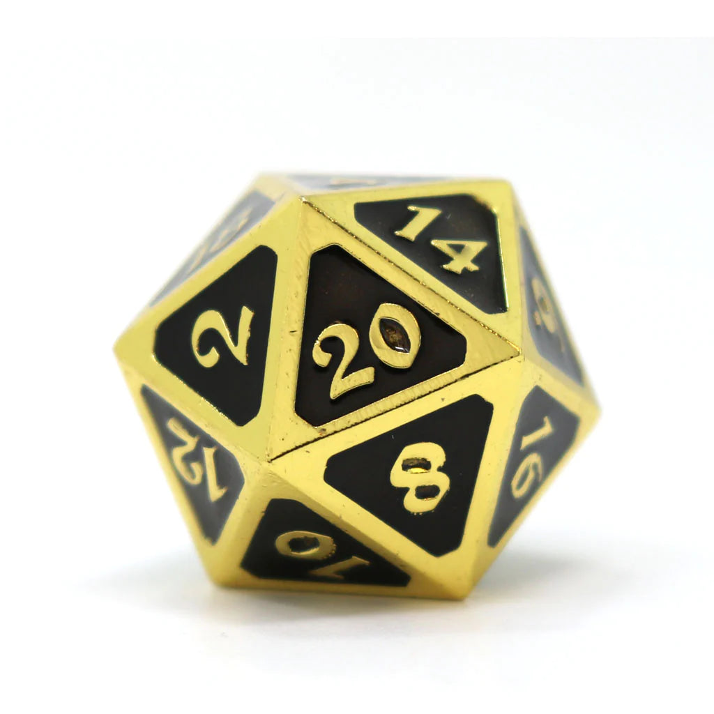 Single d20 - Metal | Amazing Games TCG