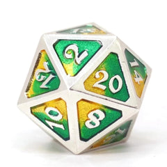 Single d20 - Metal | Amazing Games TCG