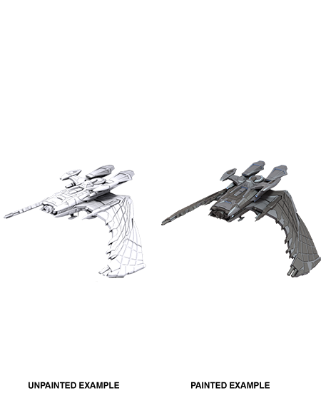 Star Trek: Deep Cuts Unpainted Miniatures: Reman Warbird | Amazing Games TCG