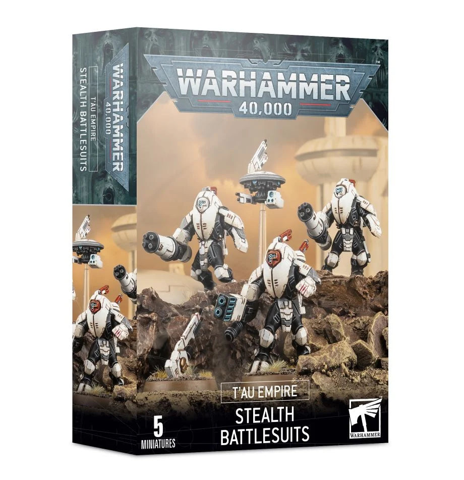 Warhammer 40,000: T'au Empire Stealth Battlesuits | Amazing Games TCG