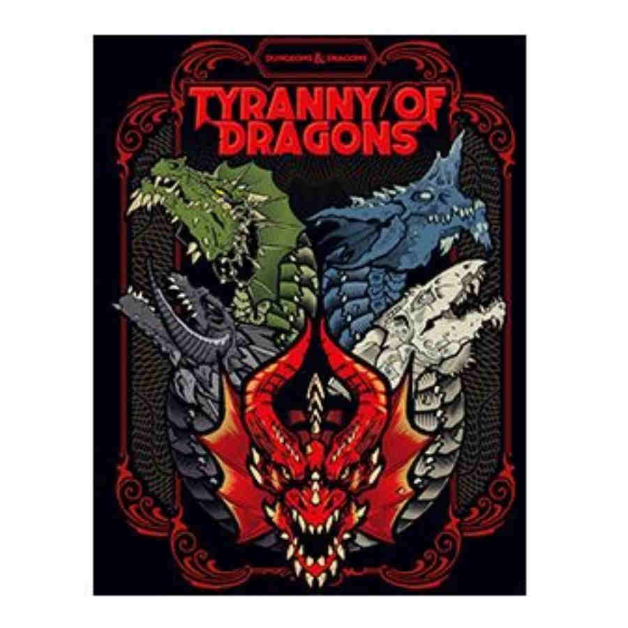 DUNGEONS AND DRAGONS 5E: TYRANNY OF DRAGONS - EXCLUSIVE ALTERNATIVE COVER | Amazing Games TCG