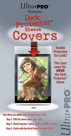 ULTRA PRO: DECK PROTECTOR SLEEVE COVER 50CT