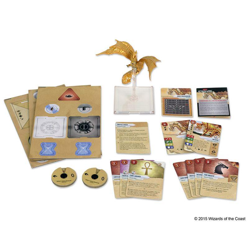 Dungeons & Dragons - Attack Wing Wave 4 Gold Dragon Expansion Pack | Amazing Games TCG