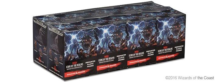 Dungeons & Dragons - Icons of the Realms Set 4 Monster Menagerie Booster Brick | Amazing Games TCG