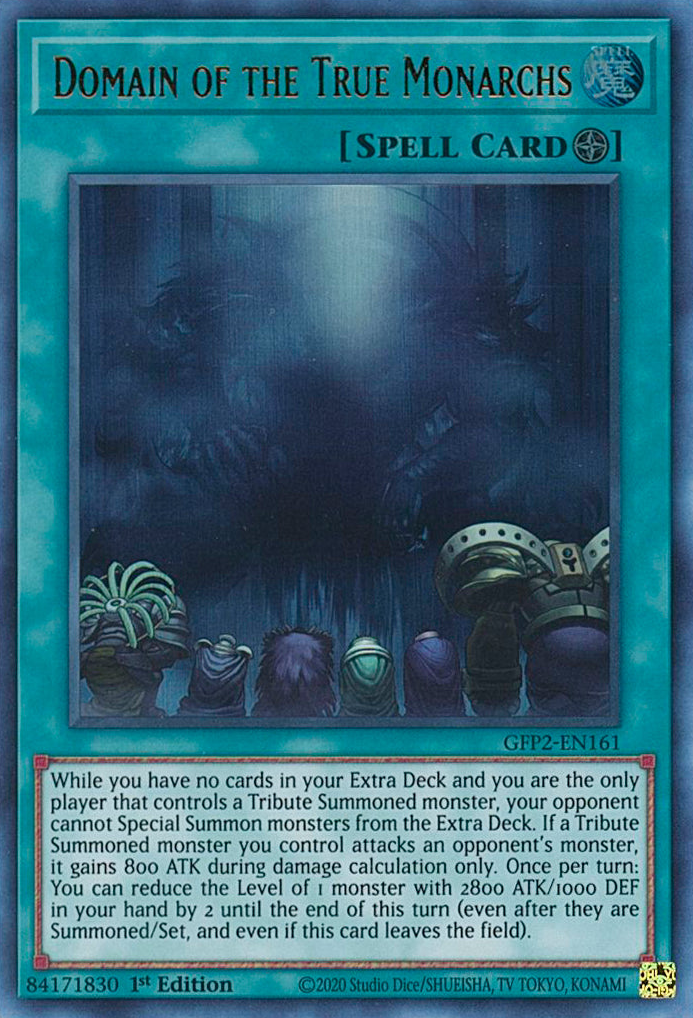 Domain of the True Monarchs [GFP2-EN161] Ultra Rare | Amazing Games TCG