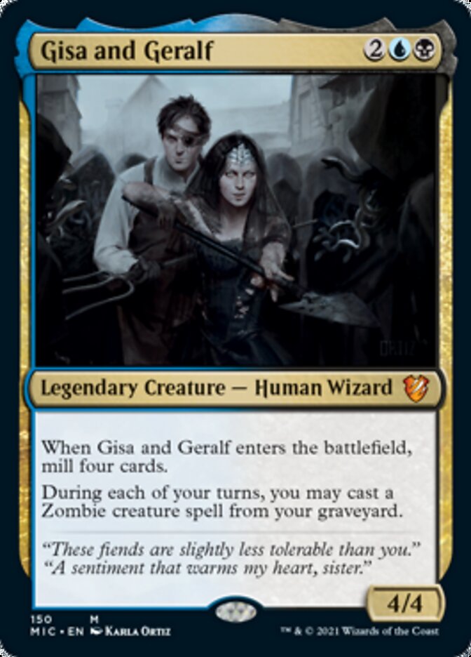 Gisa and Geralf [Innistrad: Midnight Hunt Commander] | Amazing Games TCG