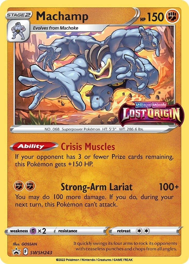 Machamp (SWSH243) [Sword & Shield: Black Star Promos] | Amazing Games TCG