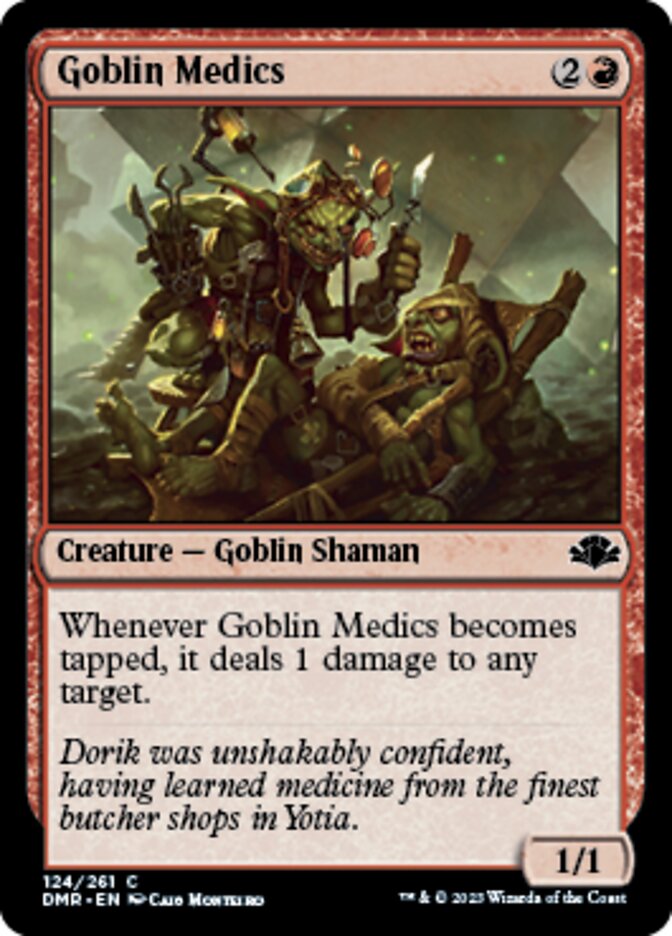 Goblin Medics [Dominaria Remastered] | Amazing Games TCG