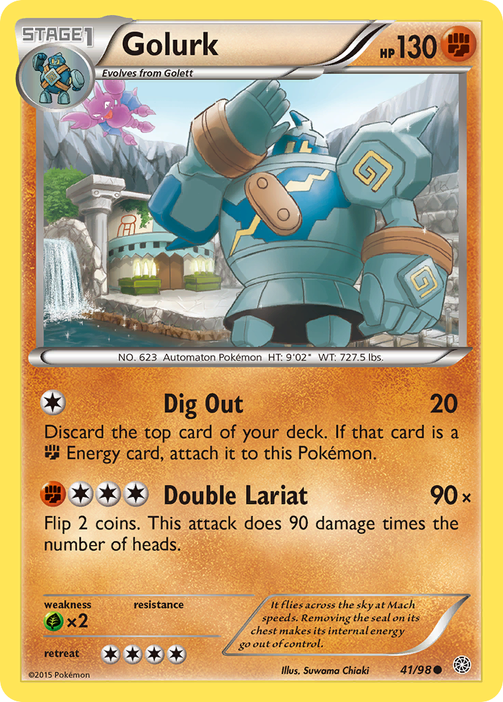 Golurk (41/98) [XY: Ancient Origins] | Amazing Games TCG